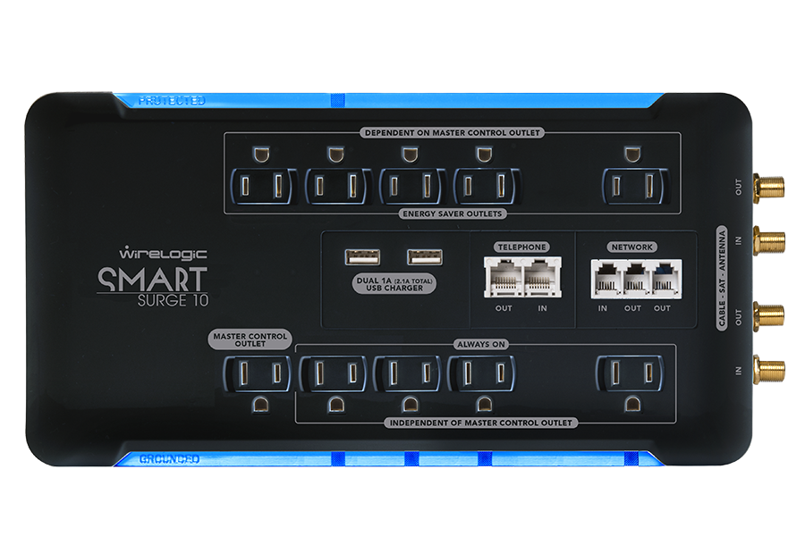 10-Outlet SMART Surge Strip